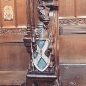 Ornamental detail from inside St Giles' Cathedral Ornamental detail from inside St Giles' Cathedral